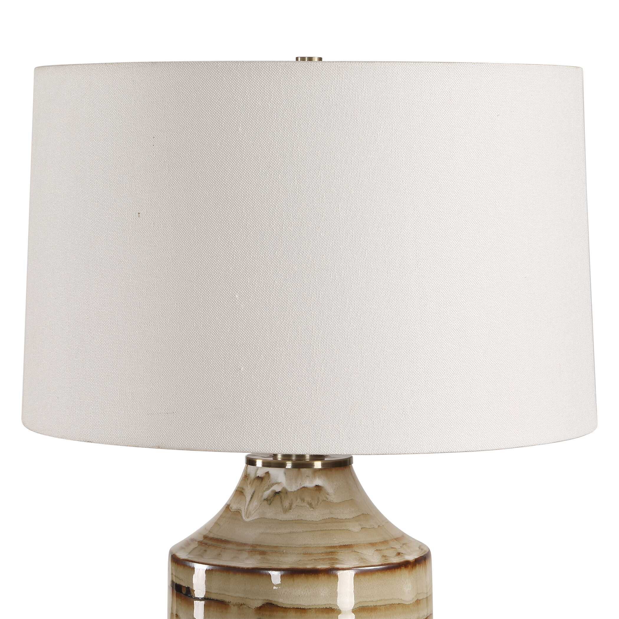 Uttermost Lighting Uttermost Schneider Glazed Table Lamp