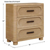 Uttermost Furniture Uttermost Scottie Natural Oak 3 Drawer Chest