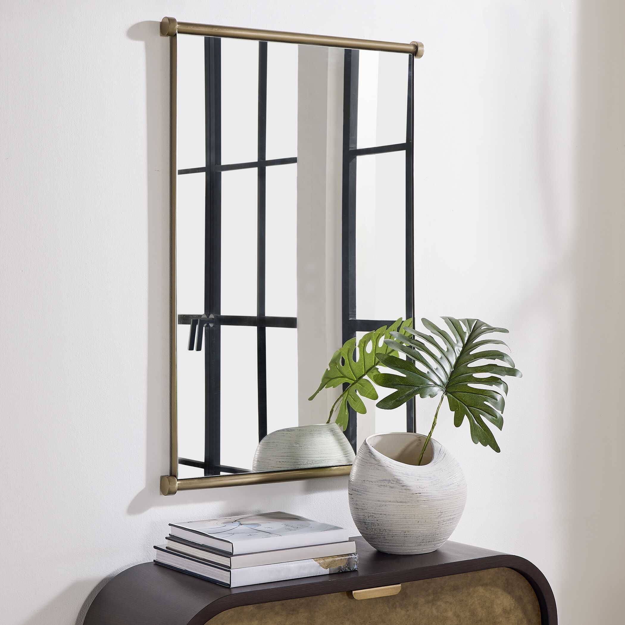 Uttermost Home Decor Uttermost Scroll Rectangular Mirror