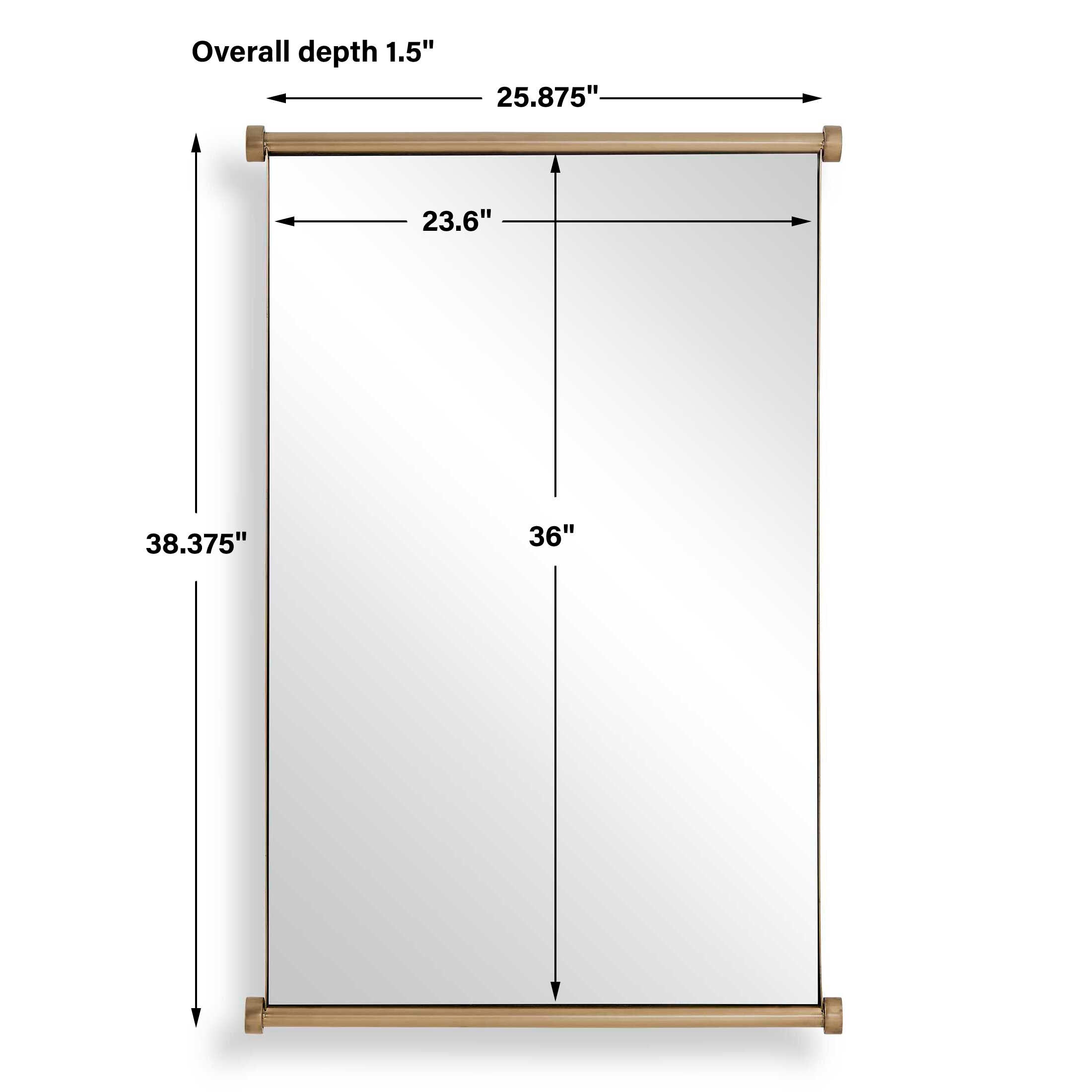 Uttermost Home Decor Uttermost Scroll Rectangular Mirror