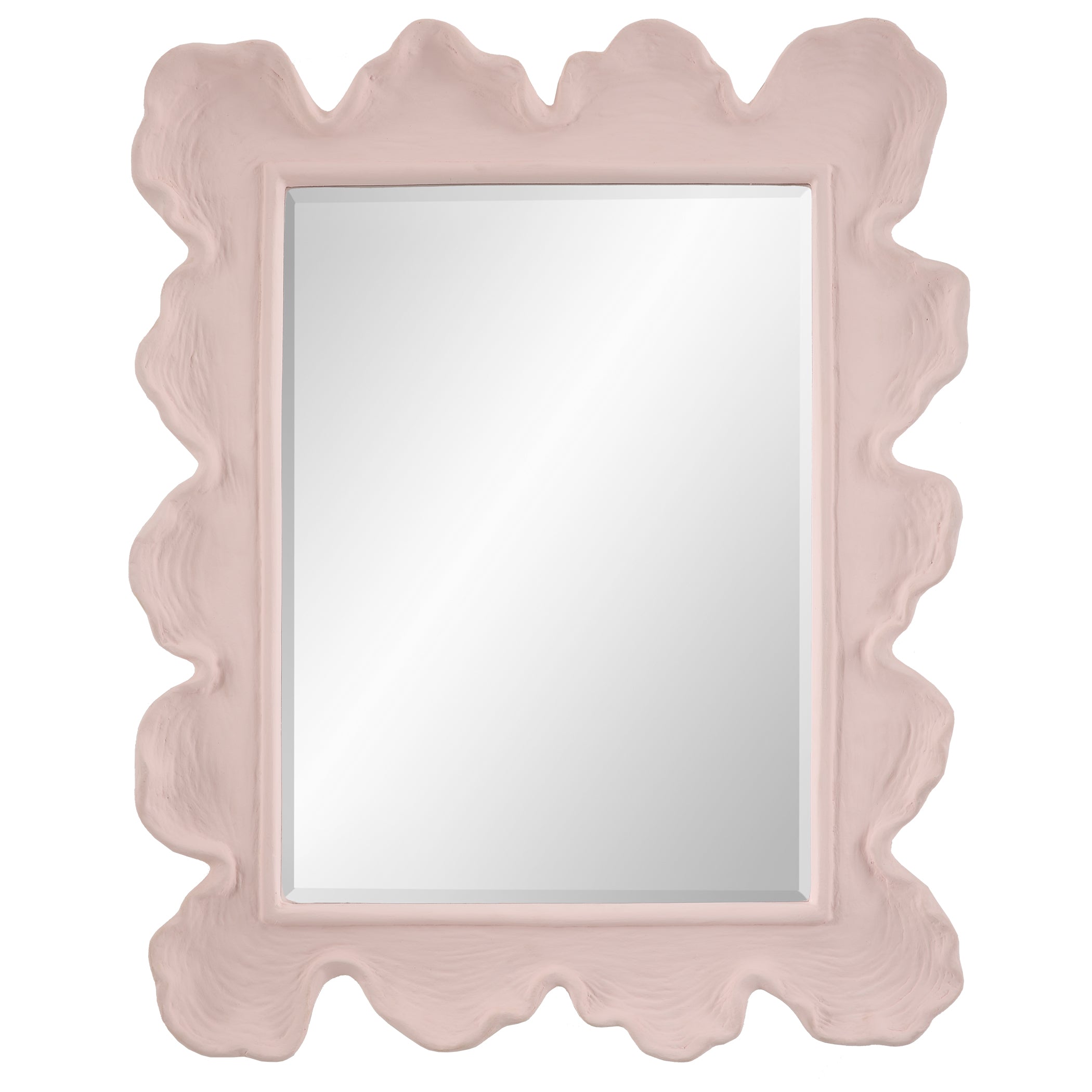 Uttermost Home Uttermost Sea Coral Pink Mirror