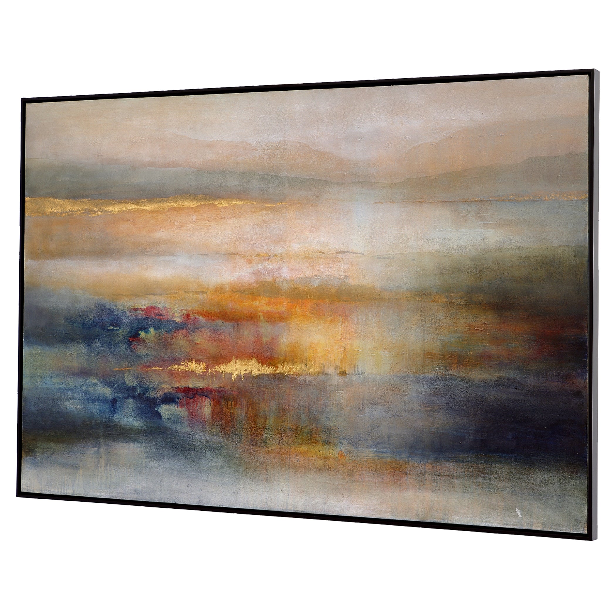 Uttermost Home Motor Freight - Rate to be Quoted Uttermost Seafaring Dusk Hand Painted Abstract Art