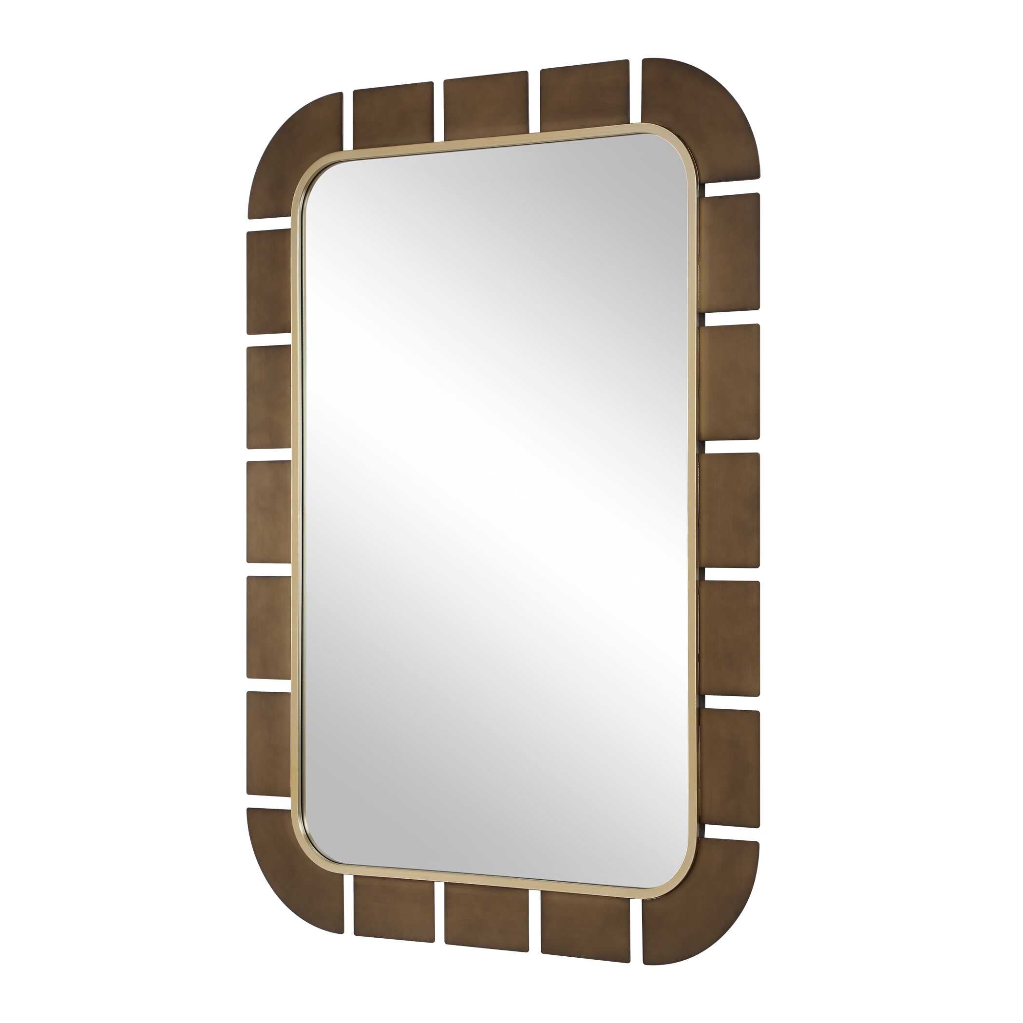 Uttermost Home Decor Uttermost Segment Dark Bronze Mirror