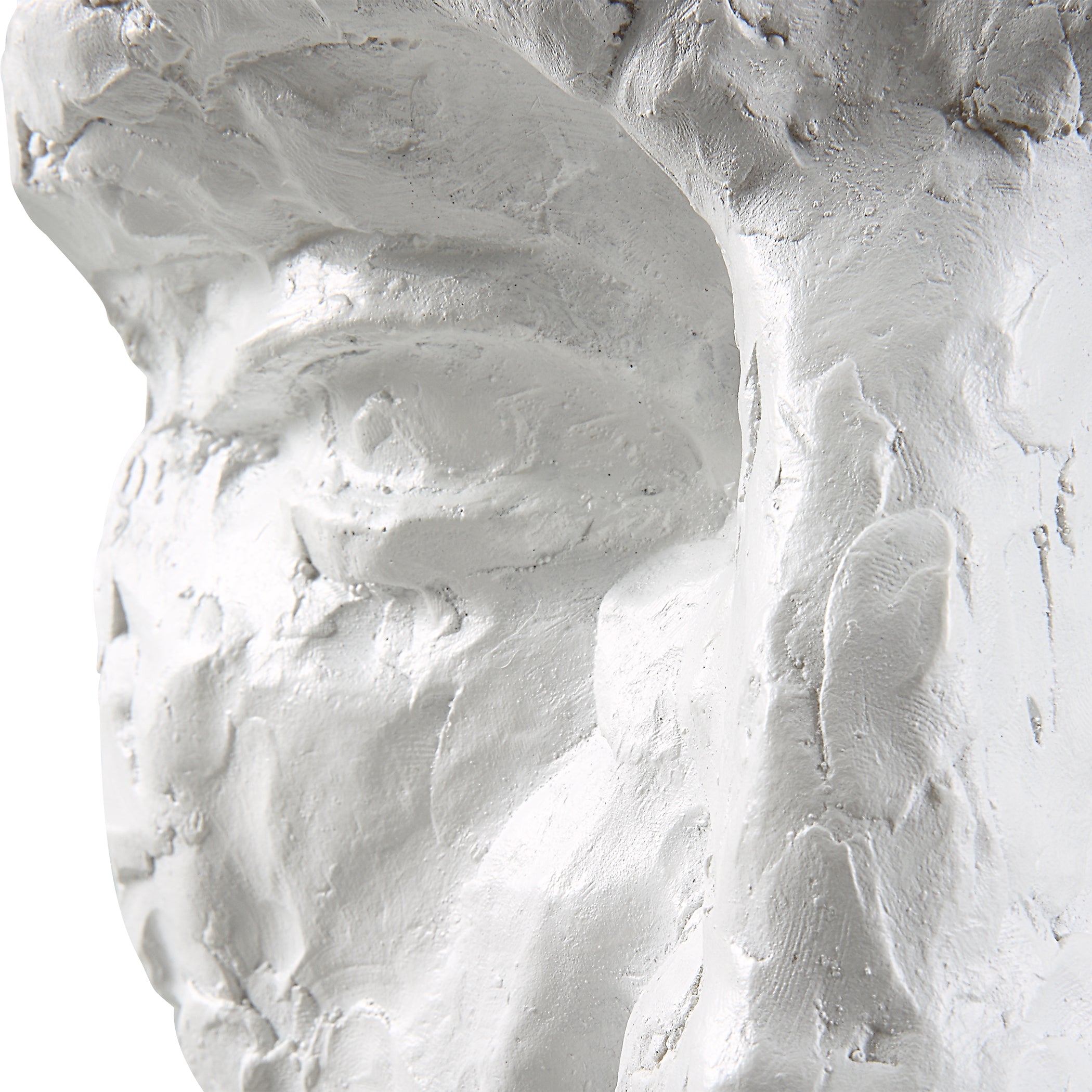 Uttermost Home Uttermost Self-Portrait White Mask Wall Decor, Set/6