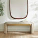 Uttermost Furniture Uttermost Serena Bone White Bench