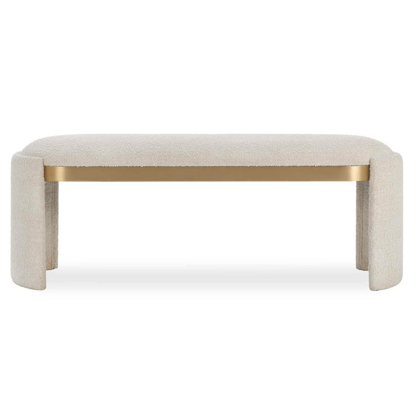 Uttermost Furniture Uttermost Serena Bone White Bench