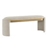 Uttermost Furniture Uttermost Serena Bone White Bench