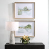 Uttermost Home Decor Uttermost Serene Lake Framed Prints, Set/2