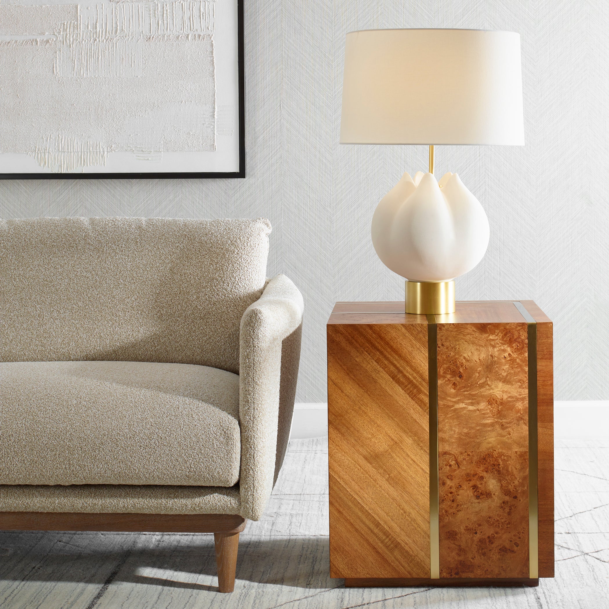 Uttermost Furniture Uttermost Seven Wonders Wooden Side Table