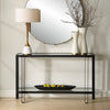 Uttermost Furniture Uttermost Shadow Black Iron Console Table