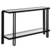 Uttermost Furniture Uttermost Shadow Black Iron Console Table