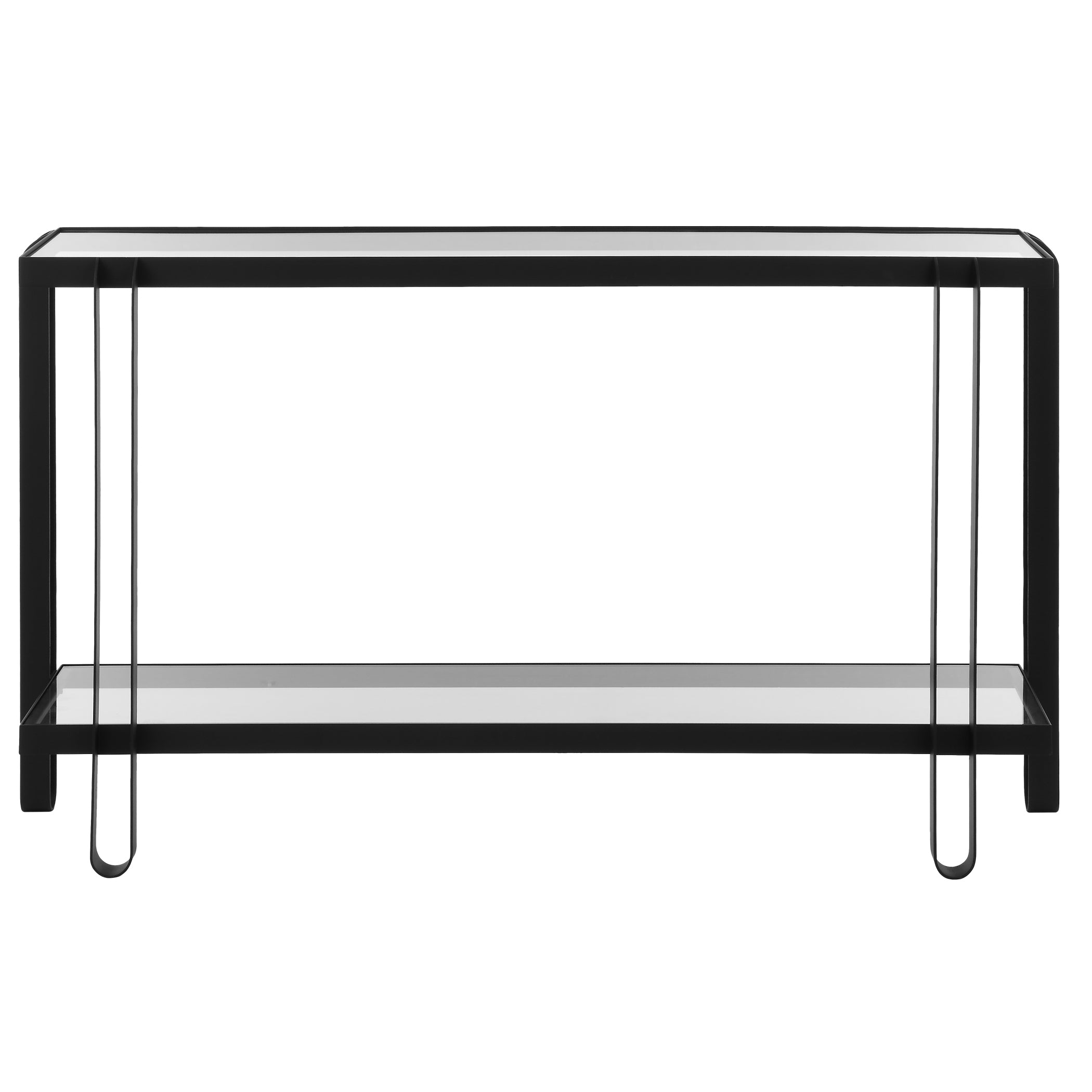 Uttermost Furniture Uttermost Shadow Black Iron Console Table