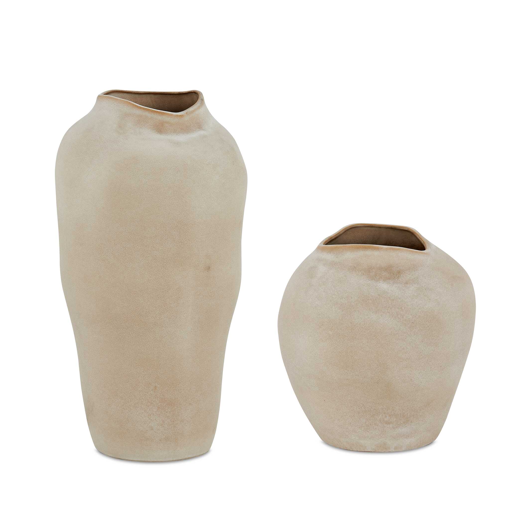 Uttermost Home Decor Uttermost Shadow Play Indoor-Outdoor Vases, S/2