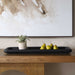 Uttermost Home Decor Uttermost Shadowline Indoor-Outdoor Black Tray