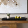 Uttermost Home Decor Uttermost Shadowline Indoor-Outdoor Black Tray