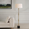 Uttermost Lighting Uttermost Shino Antique Brass Floor Lamp