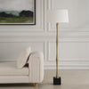 Uttermost Lighting Uttermost Shino Antique Brass Floor Lamp
