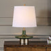 Uttermost Lighting Uttermost Sieler Glossy Green Table Lamp