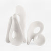 Uttermost Home Decor Uttermost Silent Wave White Sculptures Set/2
