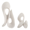 Uttermost Home Decor Uttermost Silent Wave White Sculptures Set/2