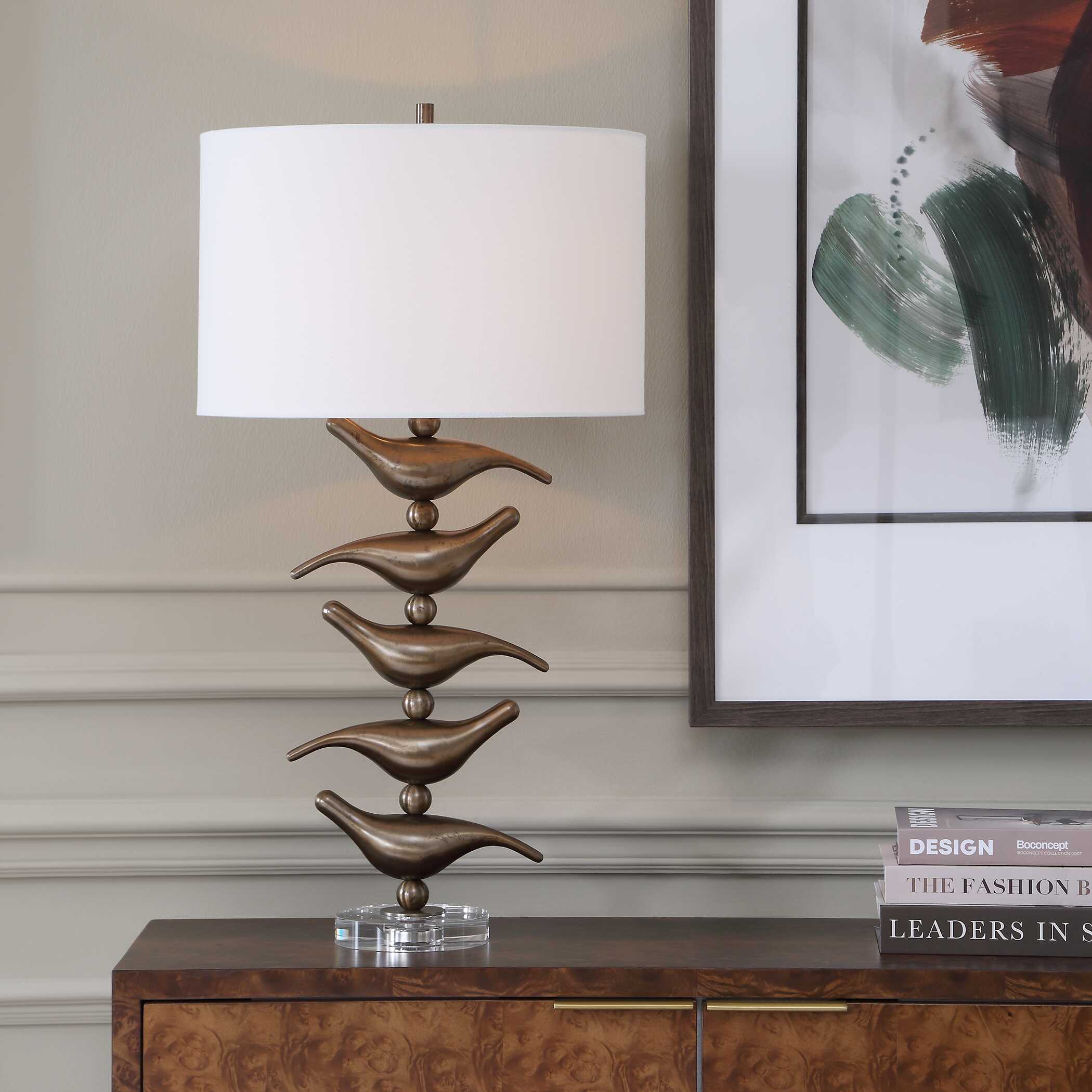 Uttermost Lighting Uttermost Sing Song Bronze Table Lamp
