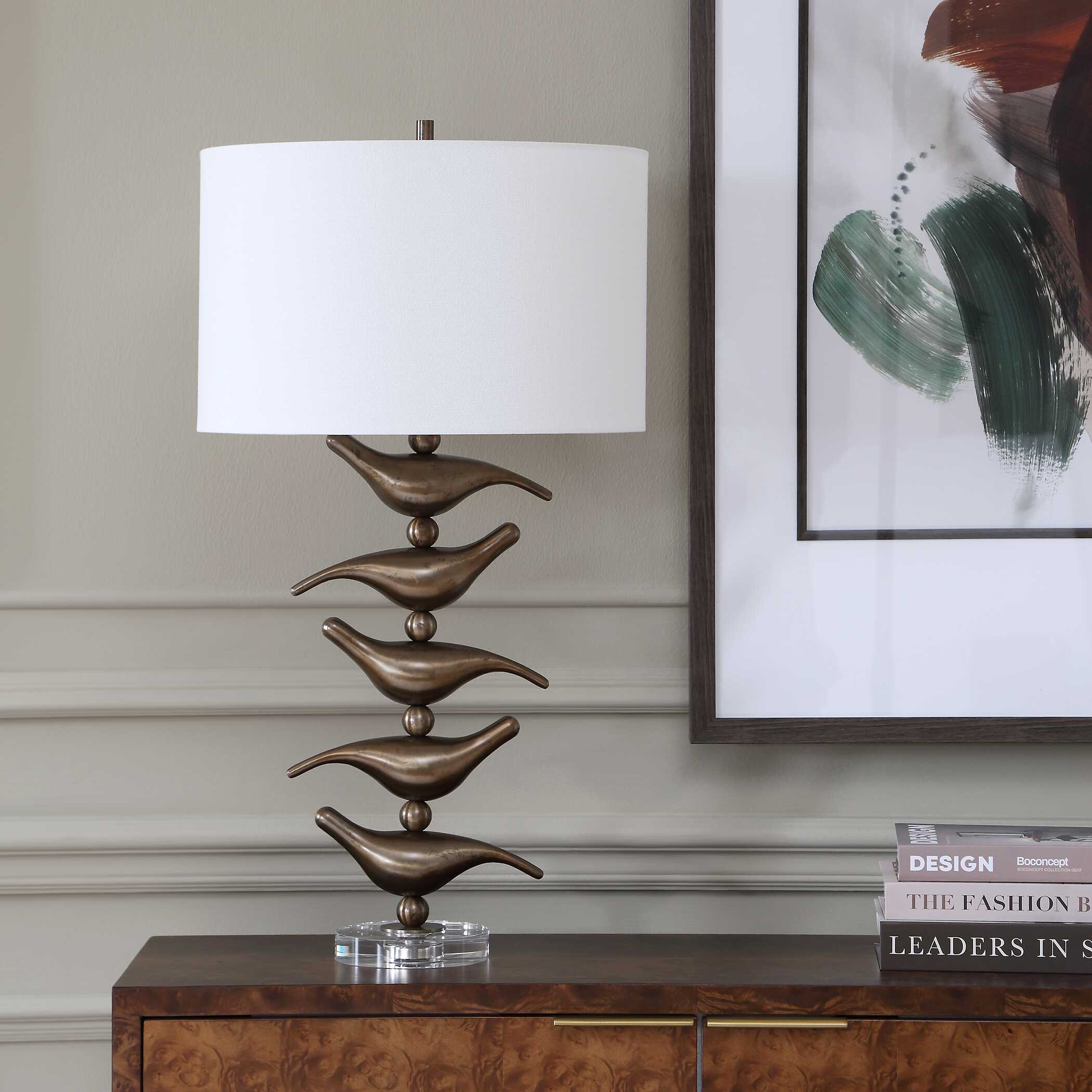 Uttermost Lighting Uttermost Sing Song Bronze Table Lamp