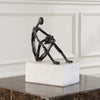 Uttermost Home Decor Uttermost Sit Back, Relax And Read, Iron Sculpture