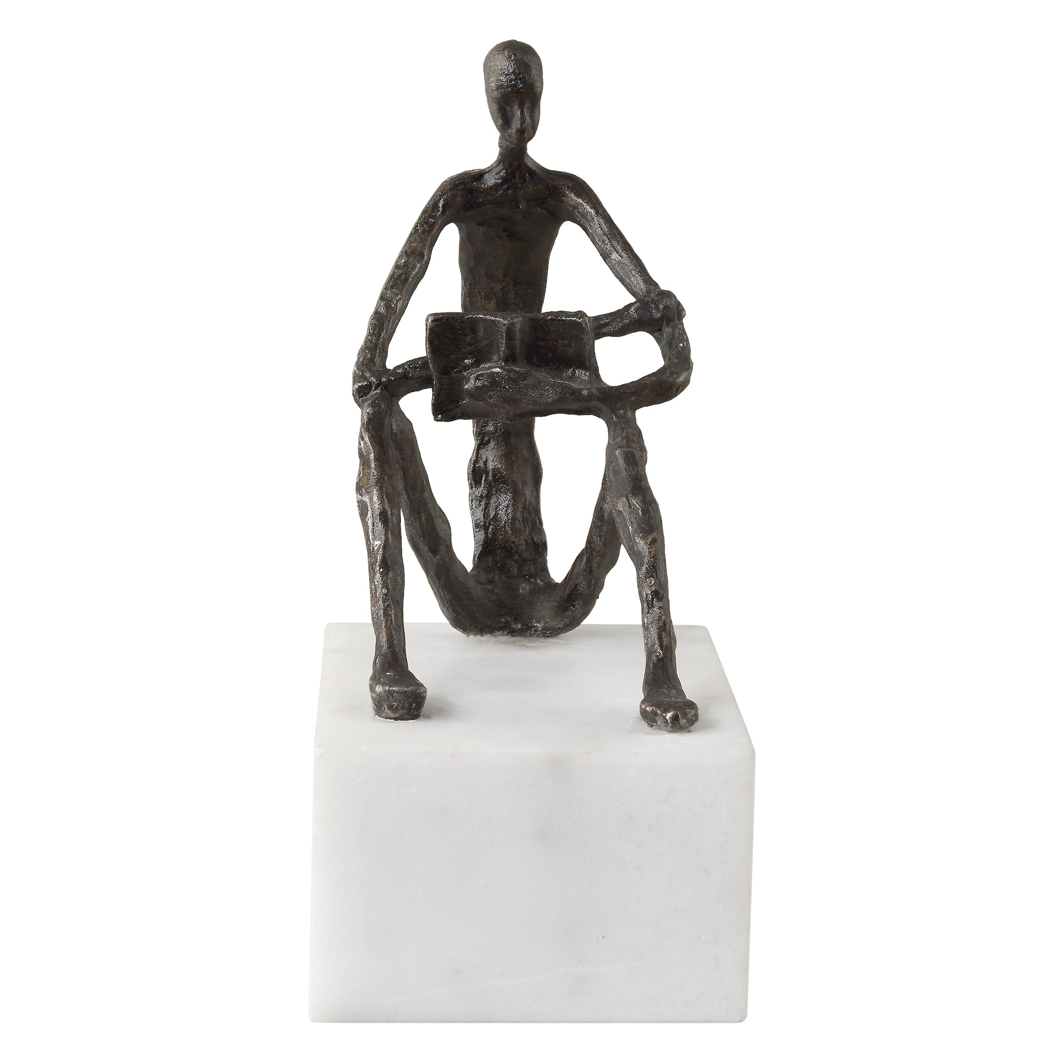 Uttermost Home Decor Uttermost Sit Back, Relax And Read, Iron Sculpture