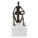 Uttermost Home Decor Uttermost Sit Back, Relax And Read, Iron Sculpture
