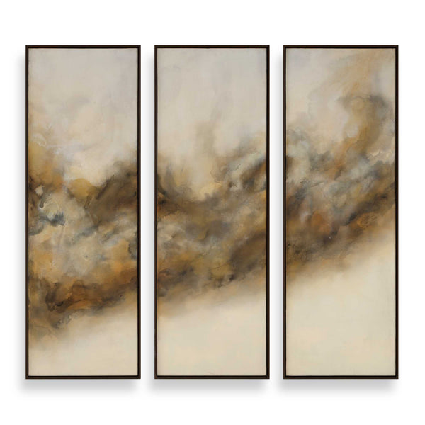 Uttermost Uttermost Smoke Break Hand Painted Modern Art Set/3