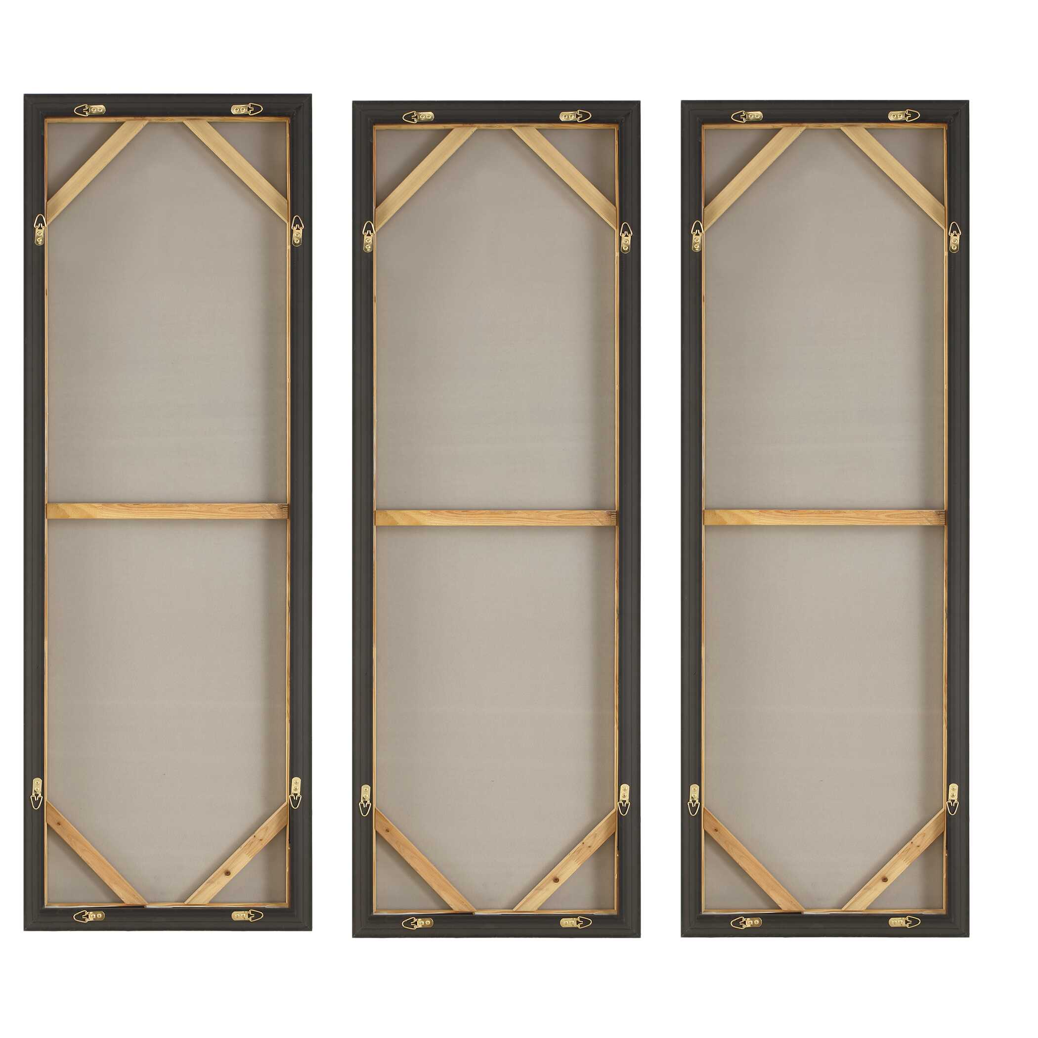 Uttermost Uttermost Smoke Break Hand Painted Modern Art Set/3