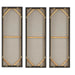 Uttermost Uttermost Smoke Break Hand Painted Modern Art Set/3