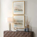 Uttermost Uttermost So Golden Abstract Landscape Prints Set/2