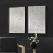 Uttermost Home Decor Uttermost Social Theory Framed Canvases Set/2