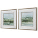 Uttermost Home Decor Uttermost Soft Sage Abstract Landscape Prints Set/2