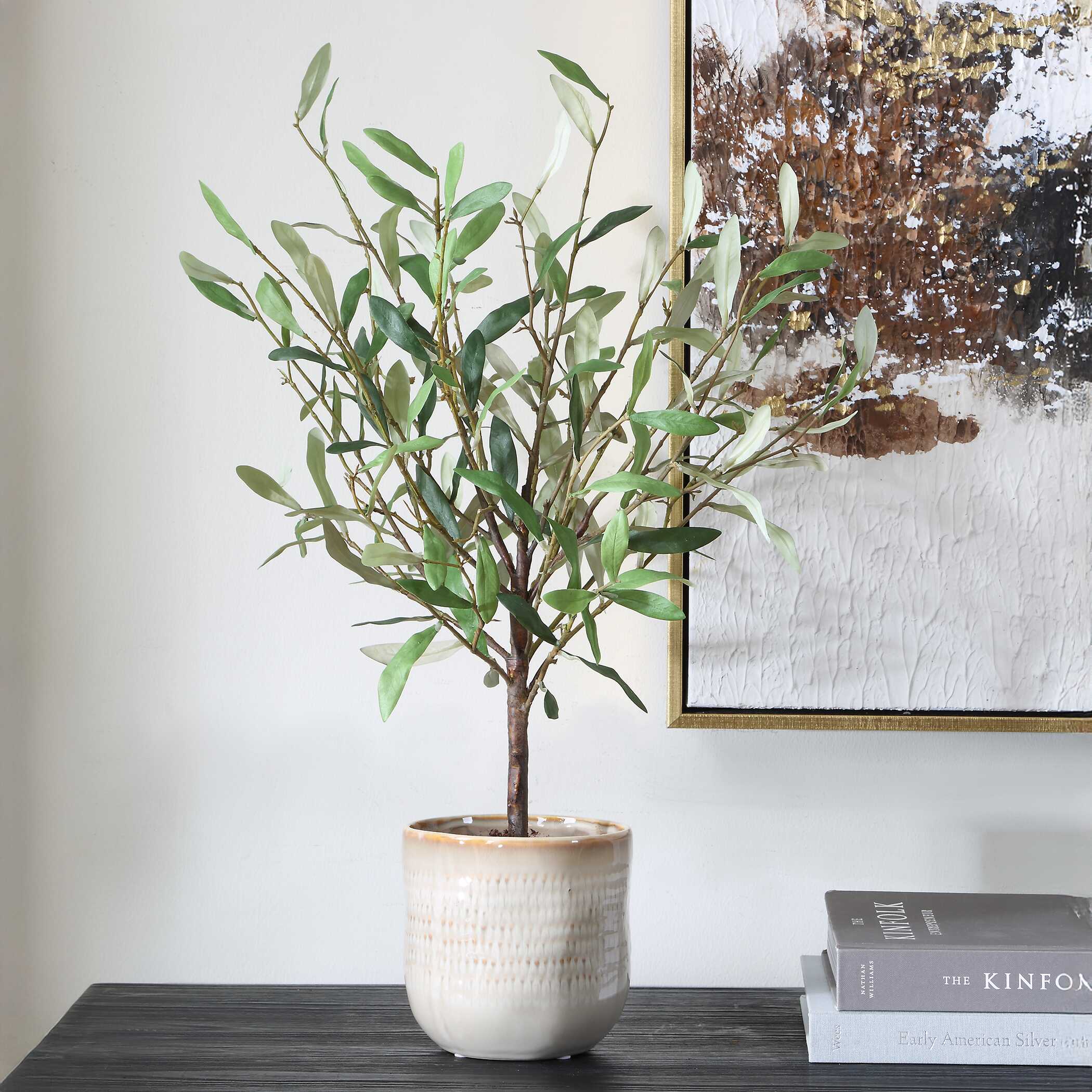 Uttermost Uttermost Solea Olive Accent & Textured Vase