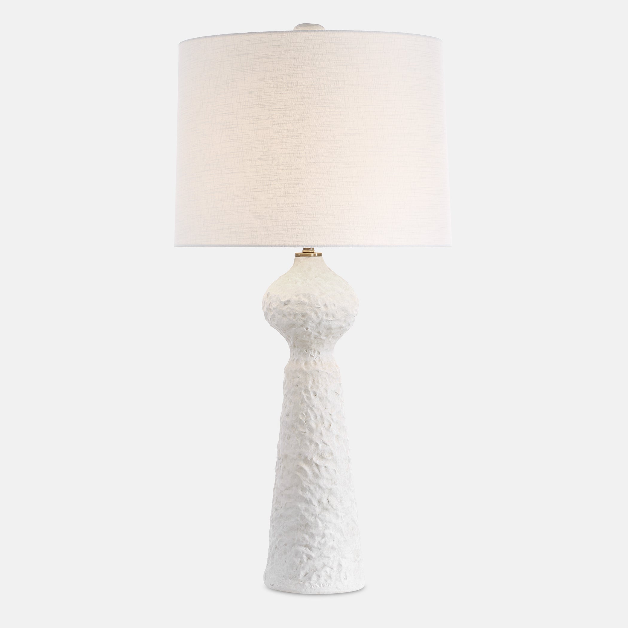 Uttermost Lighting Uttermost Sonata Textured White Table Lamp