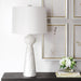 Uttermost Lighting Uttermost Sonata Textured White Table Lamp