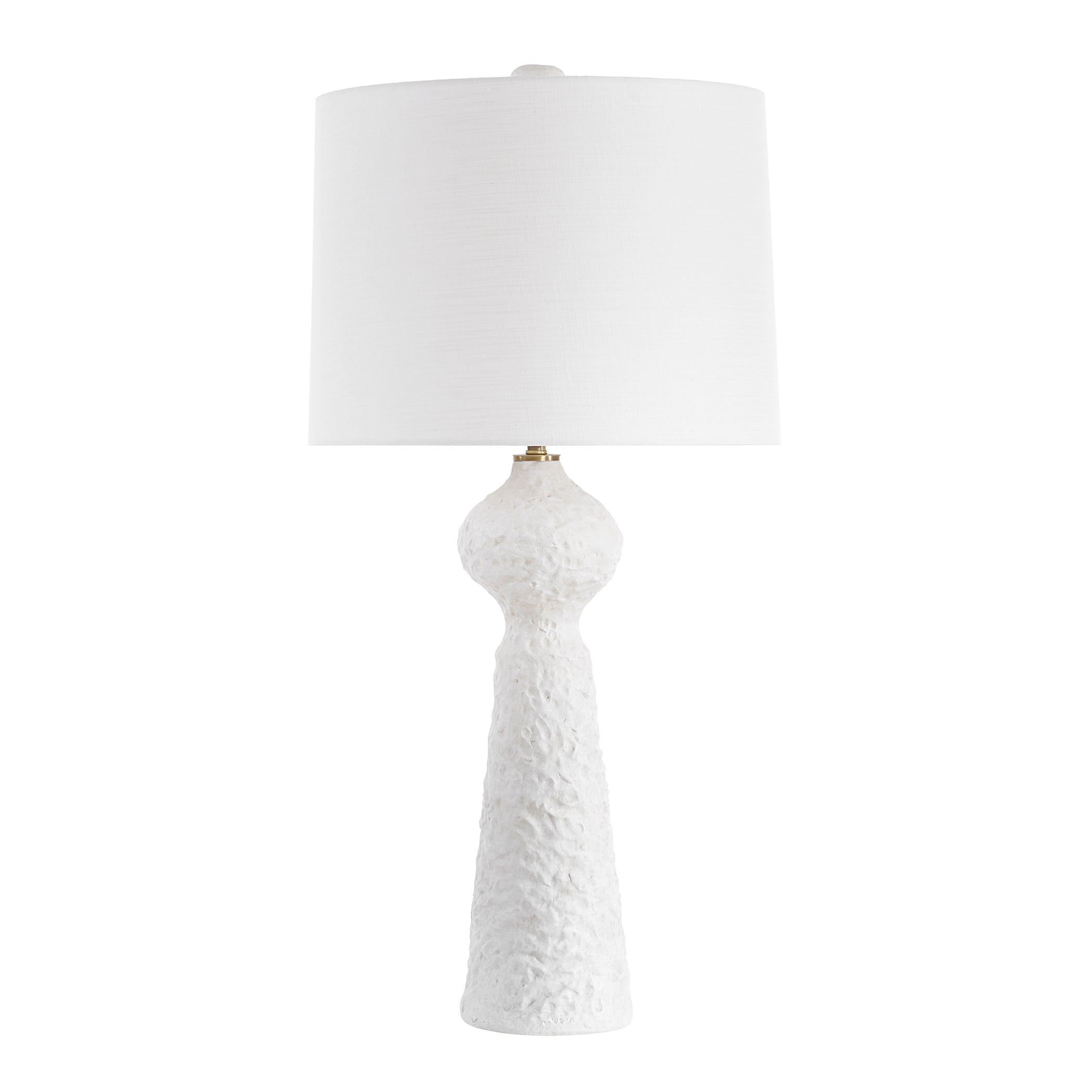 Uttermost Lighting Uttermost Sonata Textured White Table Lamp