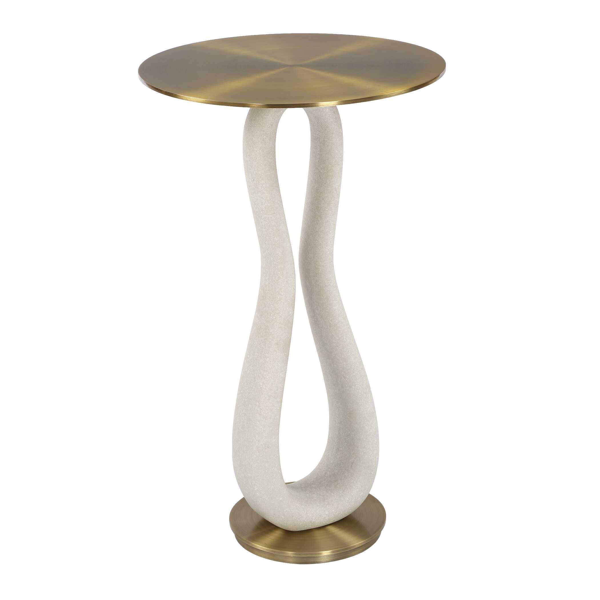 Uttermost Uttermost Sonia Modern Brass Accent Table