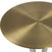 Uttermost Uttermost Sonia Modern Brass Accent Table