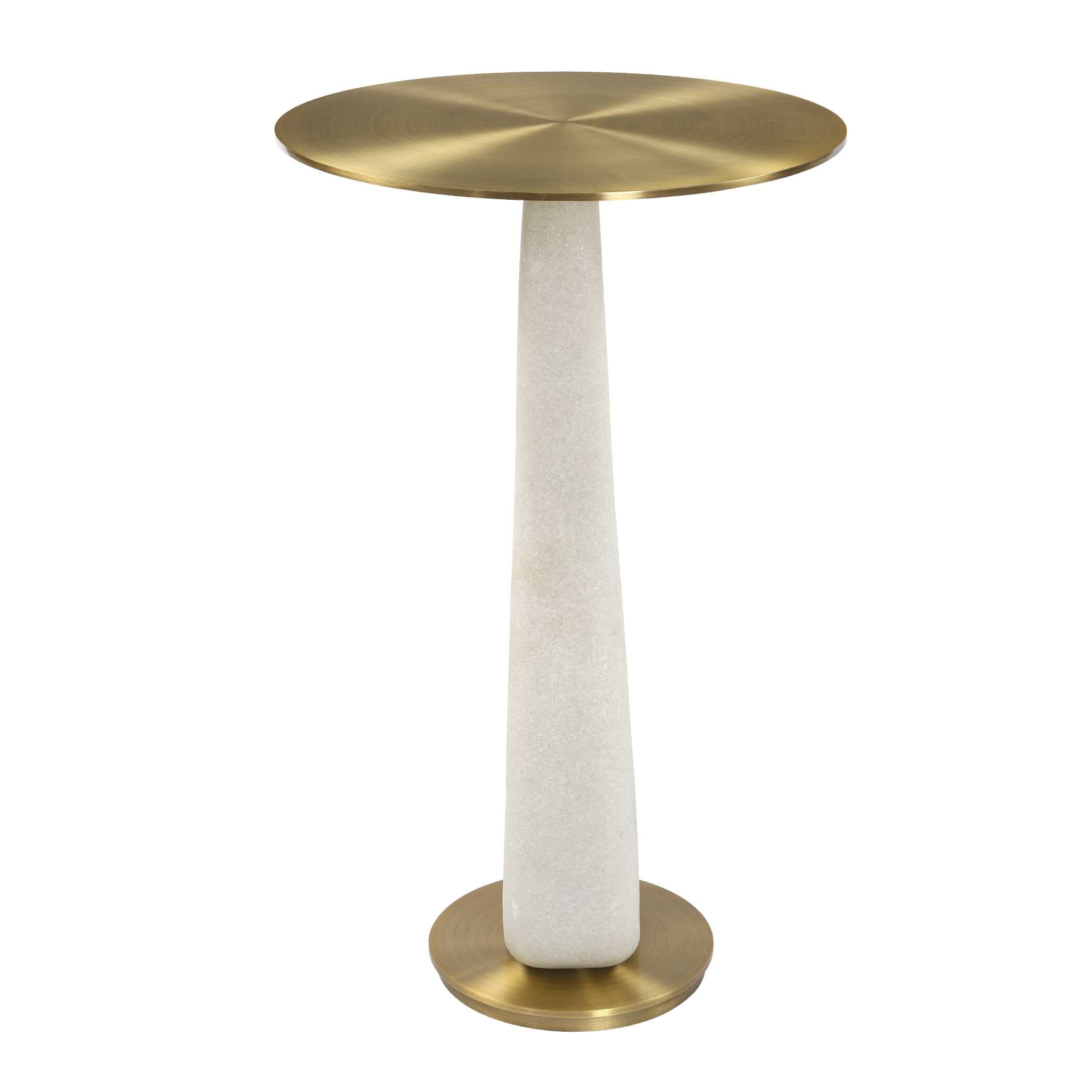 Uttermost Uttermost Sonia Modern Brass Accent Table