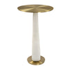 Uttermost Uttermost Sonia Modern Brass Accent Table