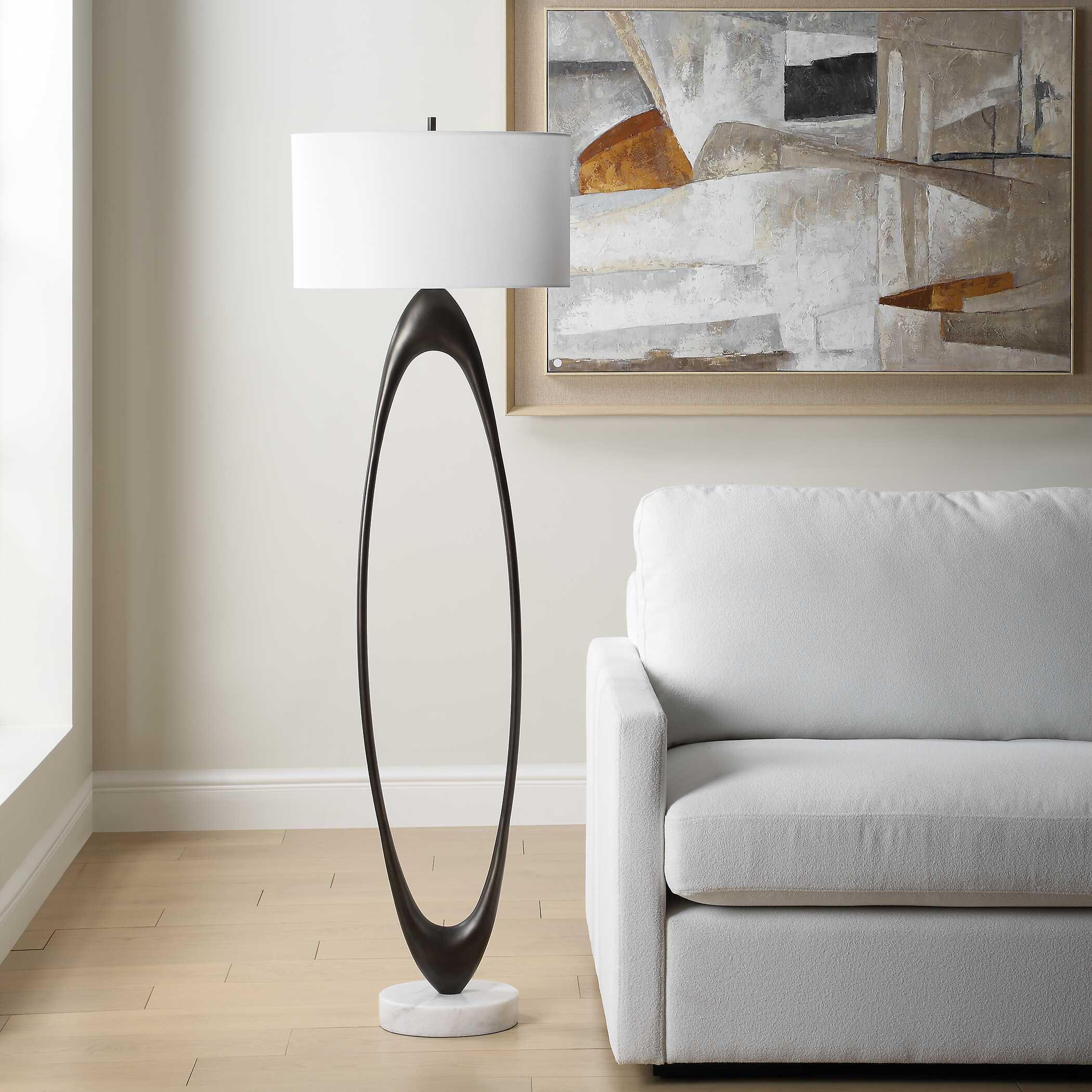 Uttermost Uttermost Sonic Open Oval Floor Lamp