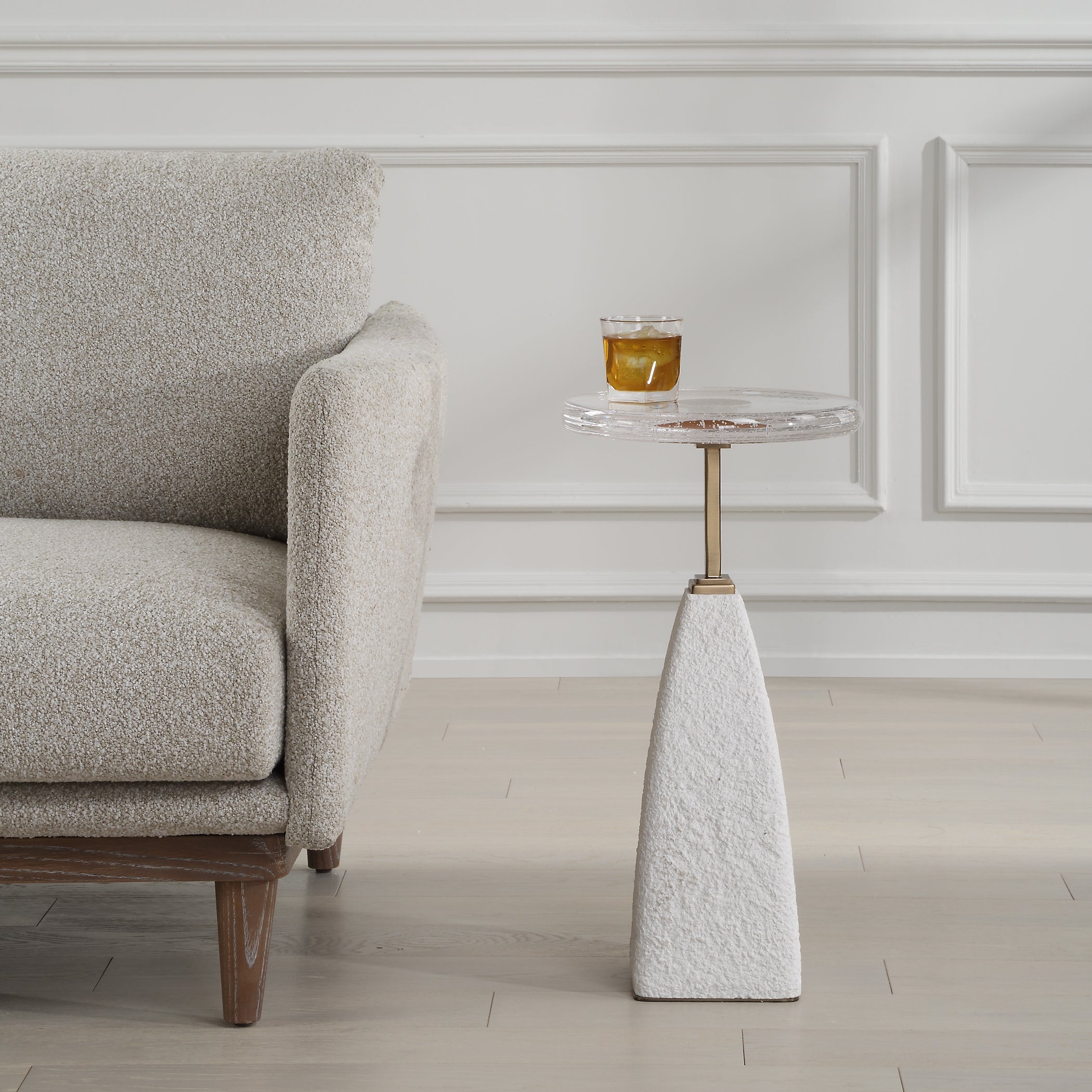 Uttermost Furniture Uttermost Sora Glass Drink Table