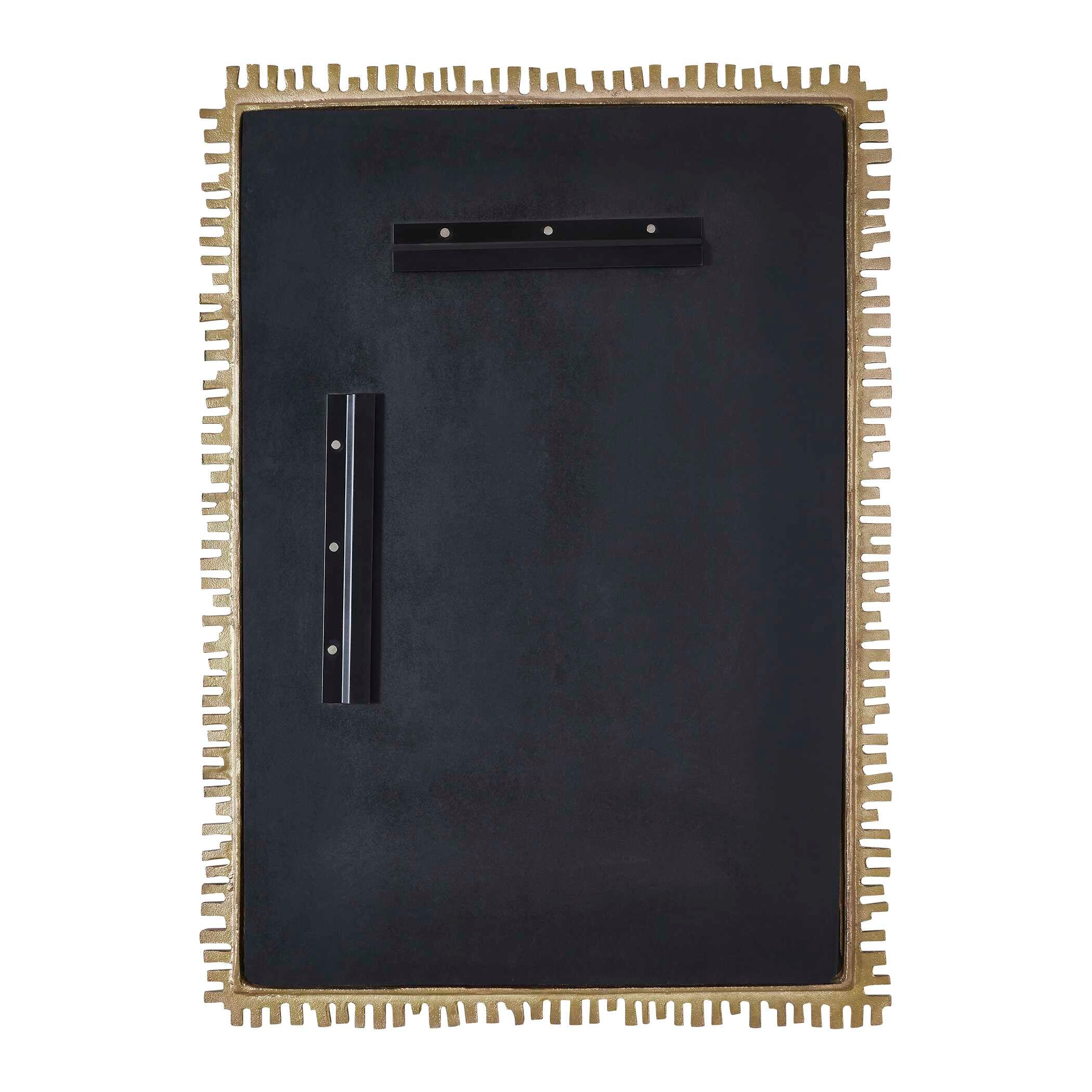 Uttermost Home Decor Uttermost Soto Antique Brass Mirror