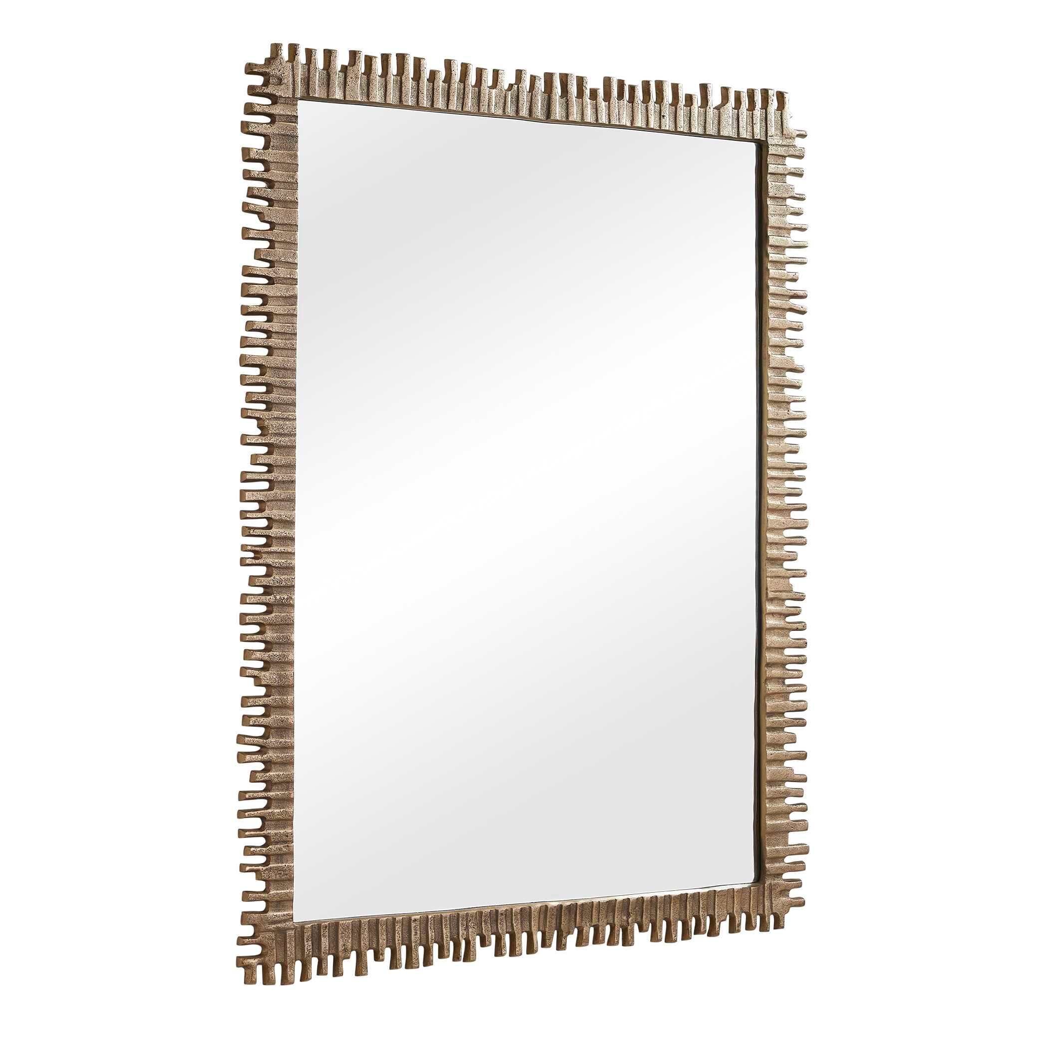 Uttermost Home Decor Uttermost Soto Antique Brass Mirror