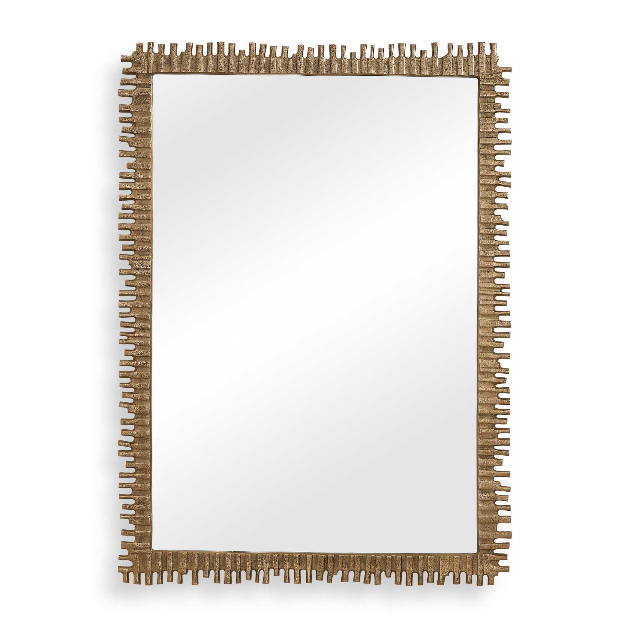 Uttermost Home Decor Uttermost Soto Antique Brass Mirror