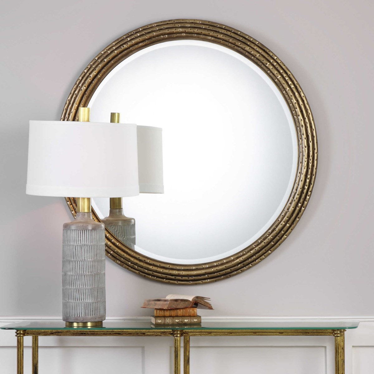 Uttermost Home Oversize - Rate to be Quoted Uttermost Spera Round Mirror