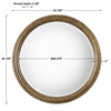 Uttermost Home Oversize - Rate to be Quoted Uttermost Spera Round Mirror